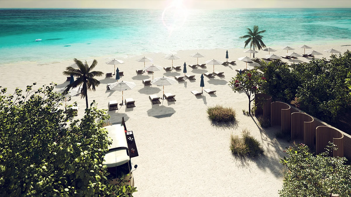 Image of Beach Access at The Village, featuring Beachfront, Tropical Beach.