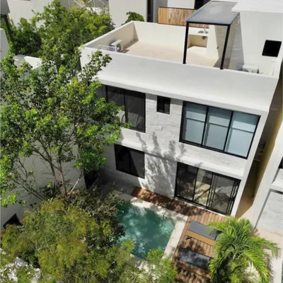 Image of Swimming Pool at Poc Ta Poc, featuring Modern Residence, Private Pool.