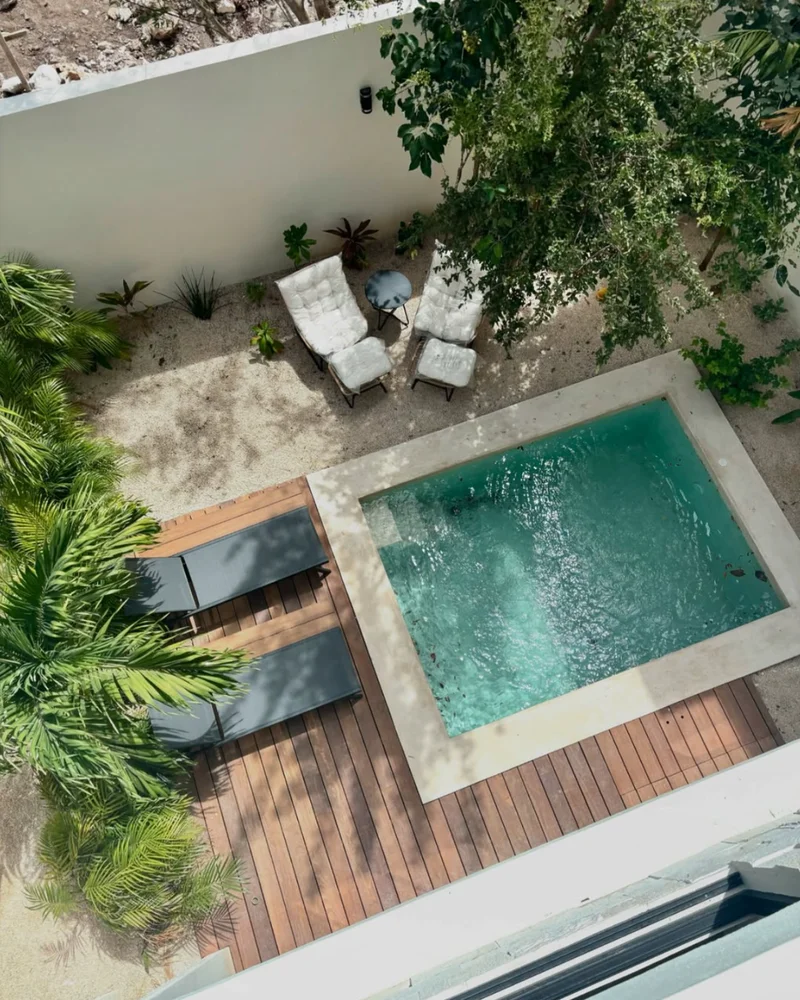 Image of Swimming Pool at Poc Ta Poc, featuring Private Pool, Outdoor Living.
