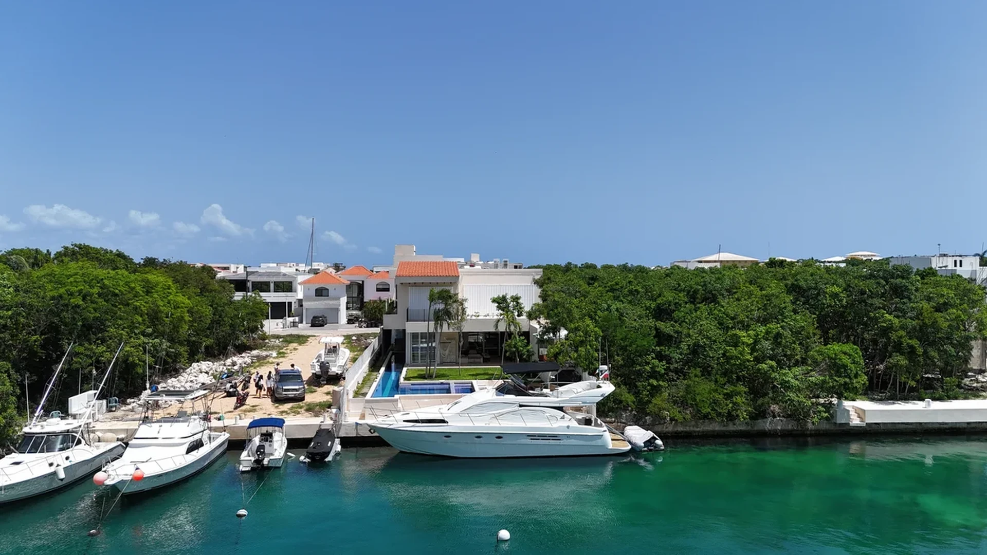 Image of Swimming Pool at Puerto Aqua, featuring Waterfront Property, Luxury Residence.