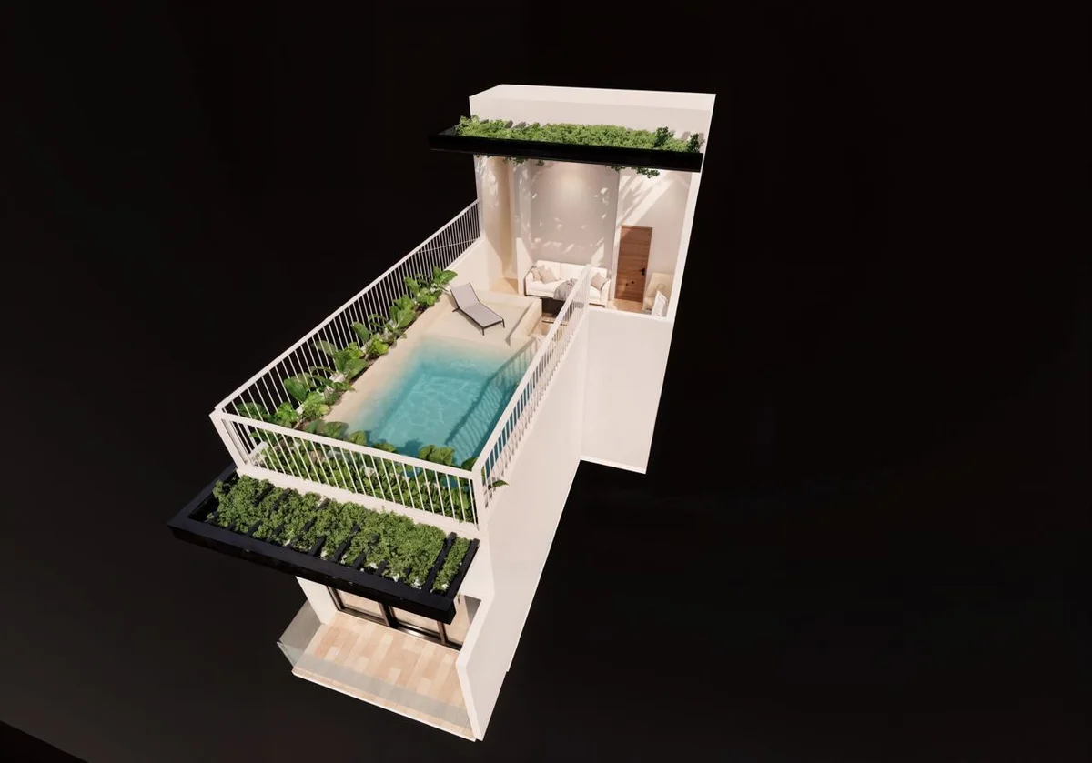 Image of Swimming Pool at Elysium, featuring Rooftop Pool, Private Terrace.