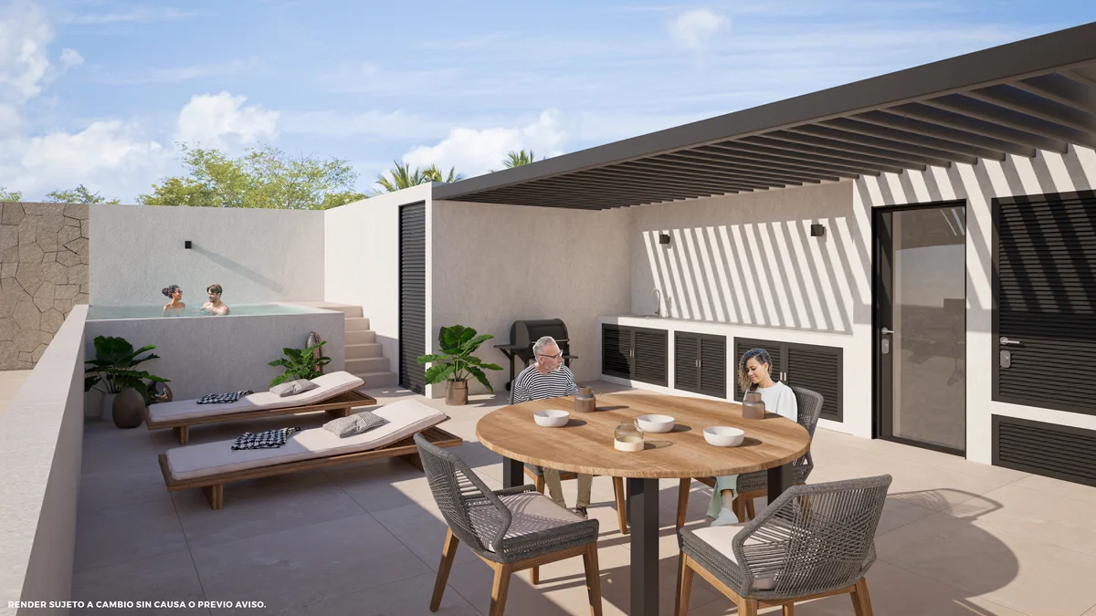 Image of Swimming Pool at Tao Sek, featuring Rooftop Terrace, Outdoor Living.