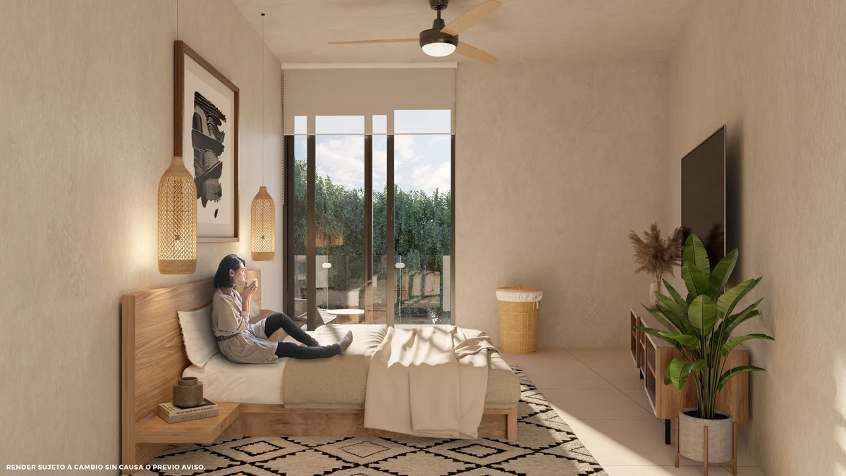 Image of Garden at Tao Sek, featuring Modern Bedroom, Natural Light.