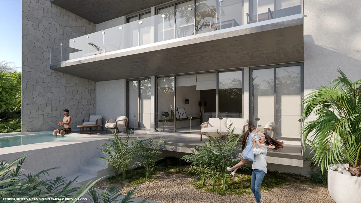 Image of Swimming Pool at Tao Sek, featuring Modern Residence, Private Pool.