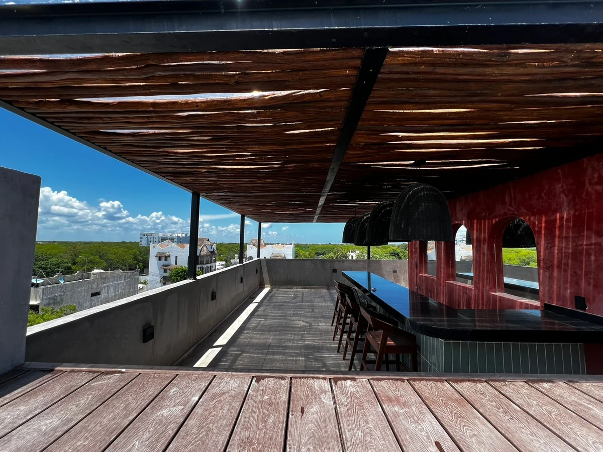 Image of Rooftop Terrace at Punta Playa, featuring Rooftop Terrace, Outdoor Lounge.