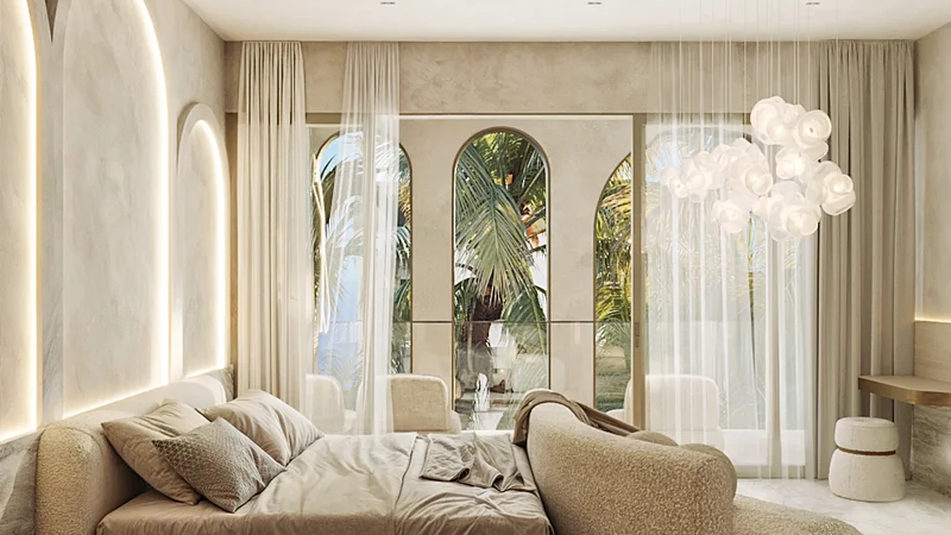 Image of Garden at Spirit 1978, featuring Modern Bedroom, Luxury Interior.