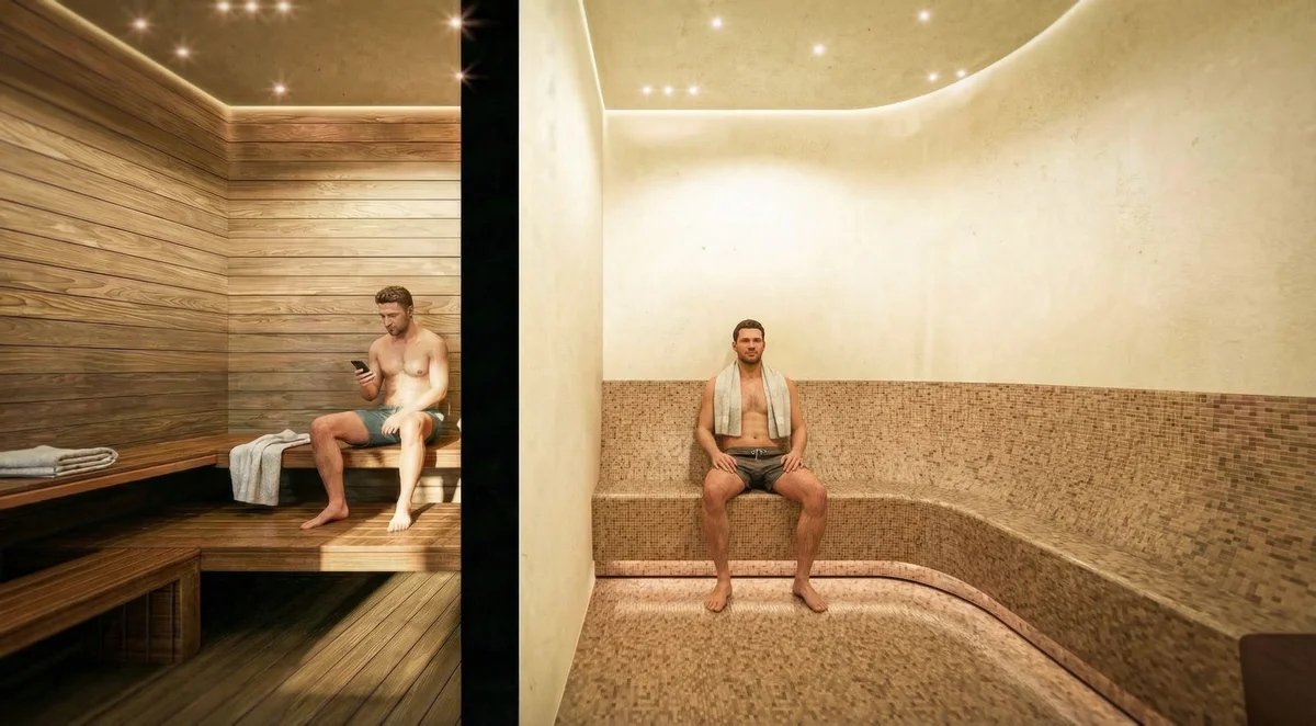Image of Spa at Atzaro Residences, featuring Sauna, Steam Room.