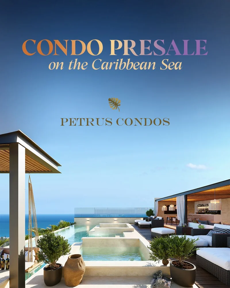 Image of Swimming Pool at Petrus Condos, featuring Rooftop Pool, Ocean View.