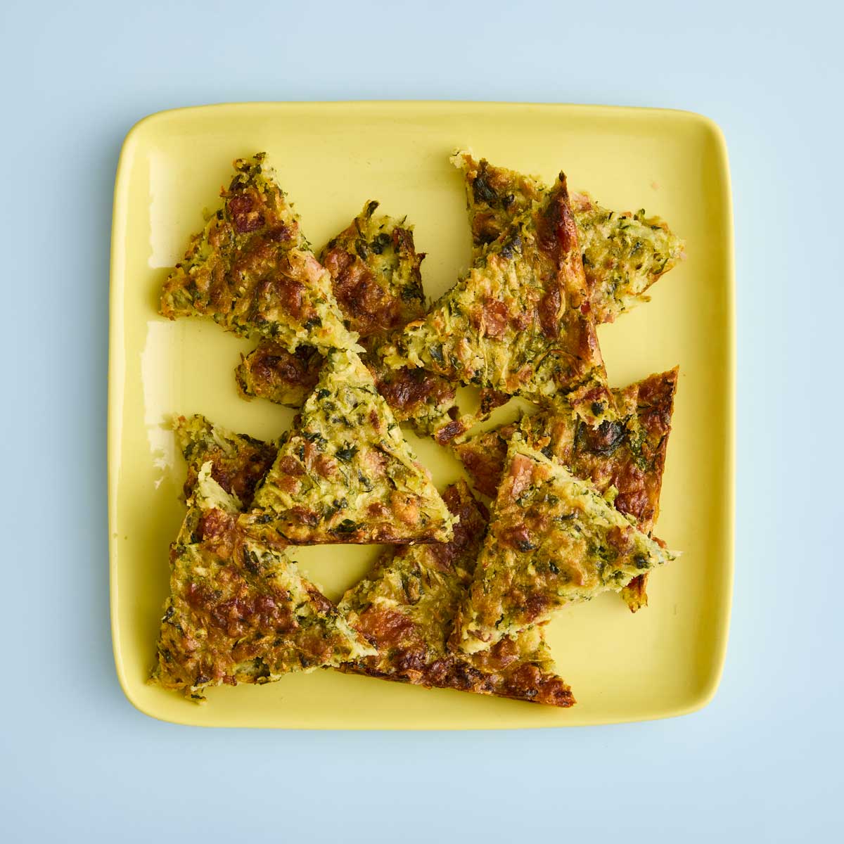 Bacon Zucchini Cheddar Slice