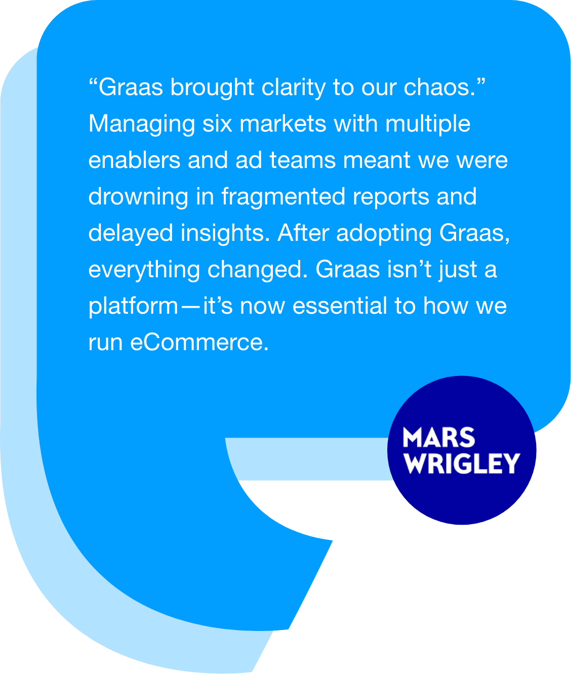 Graas Customers Testimony | Mars Wrigley