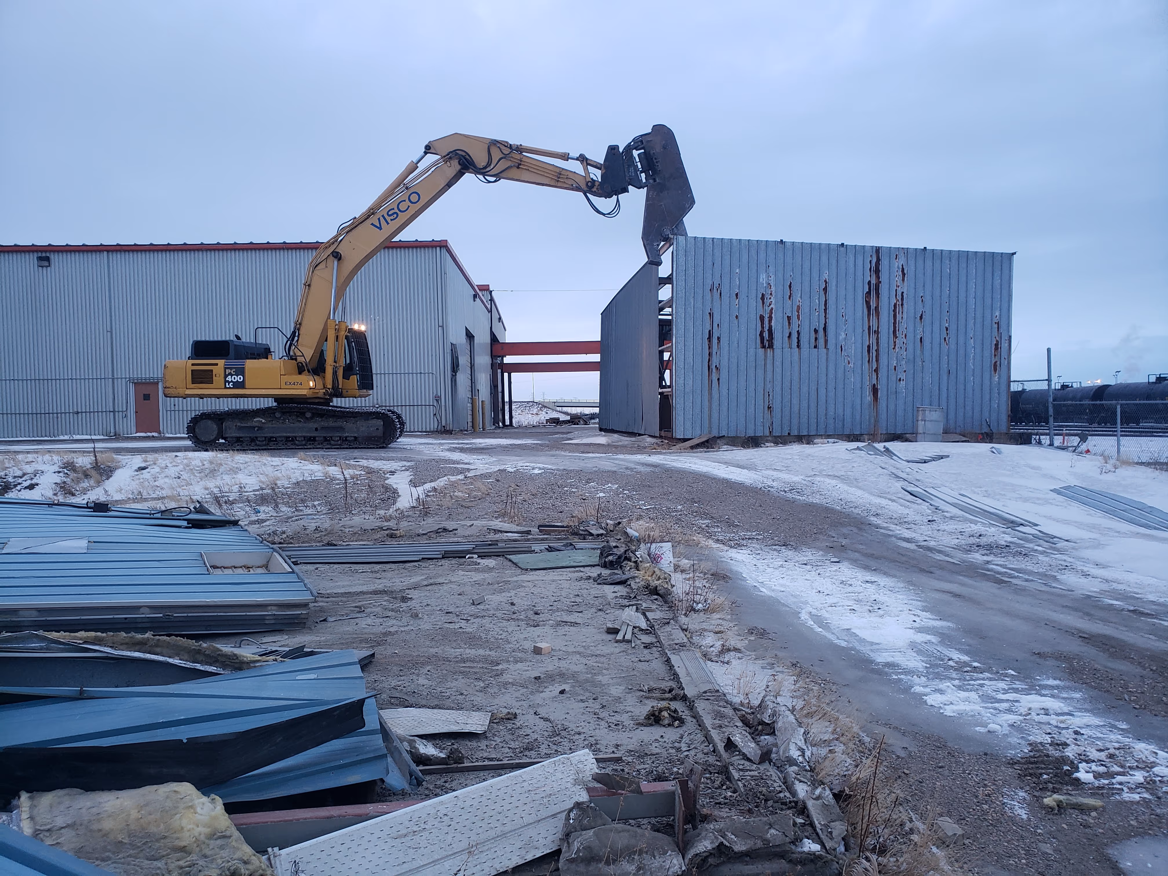 Mobile shear equipment