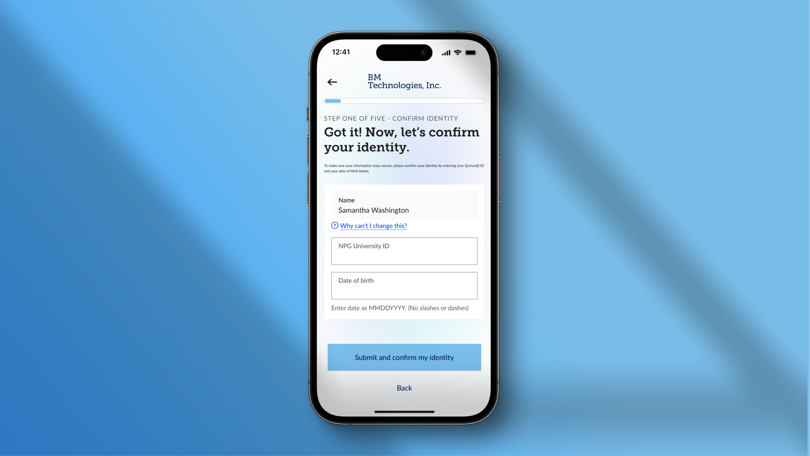 mobile phone with screen shot of the RefundSelection.com site