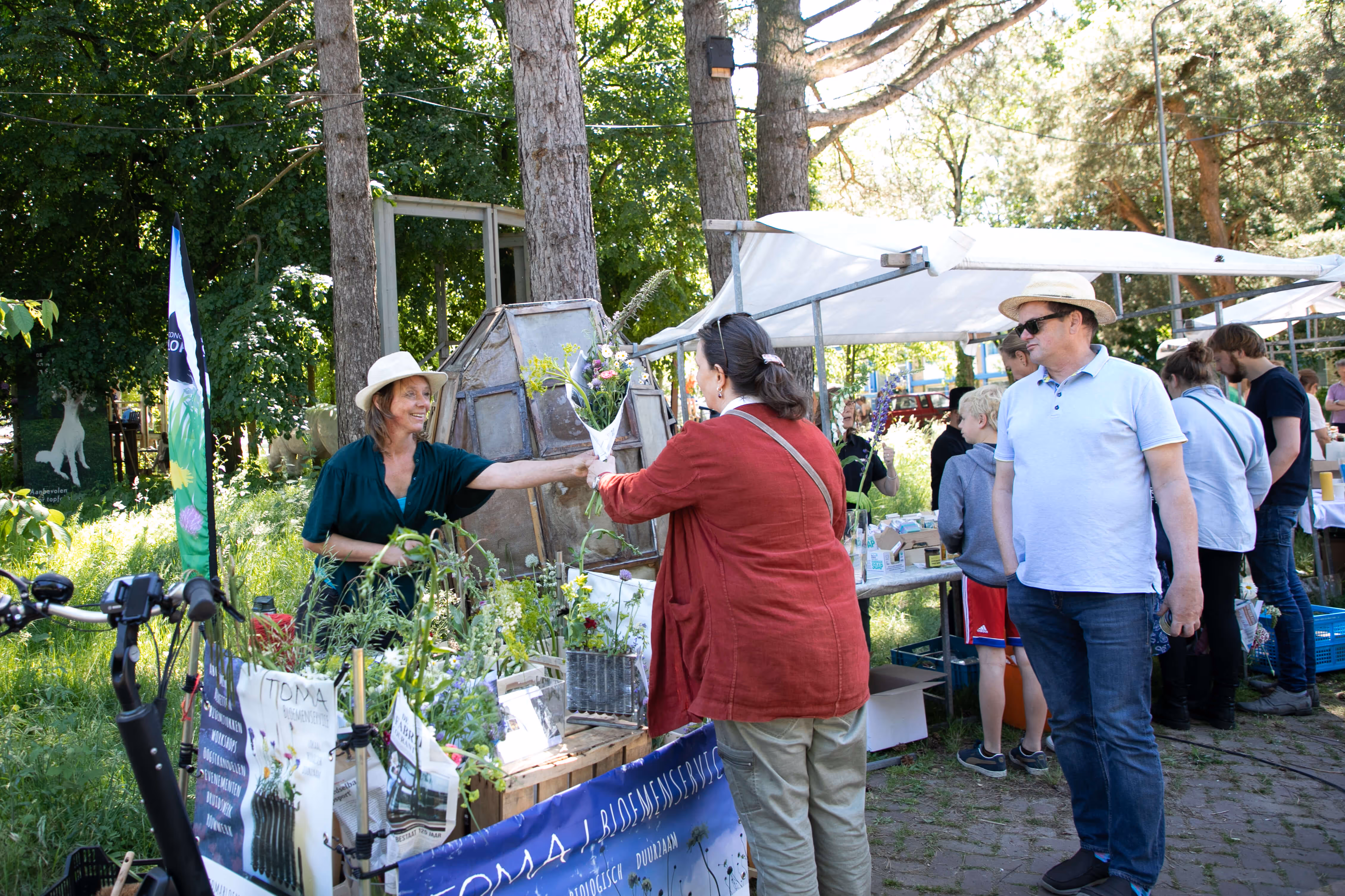 Groene Markt op De Groene Afslag