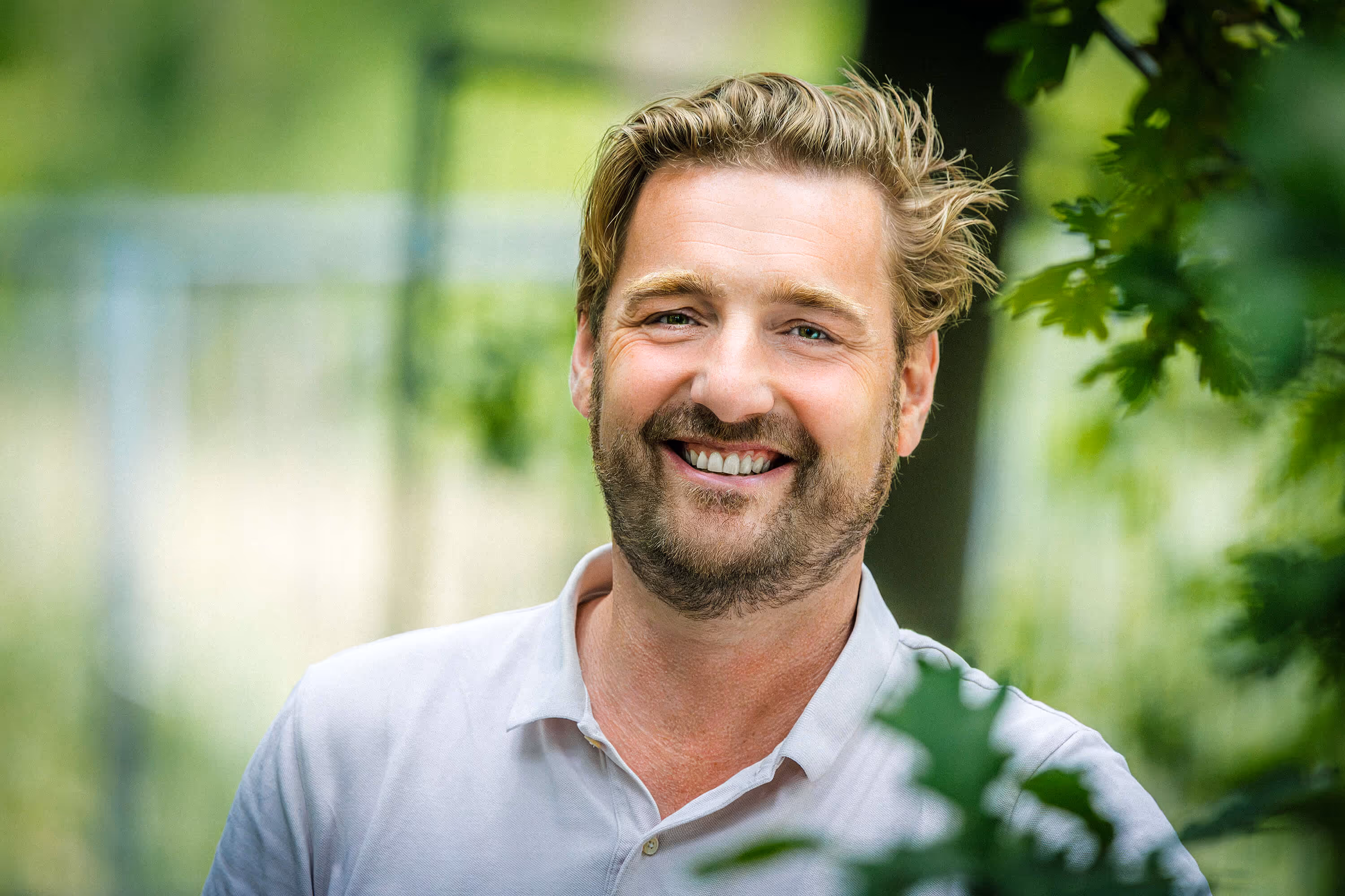 Wouter Bakker, aanjager van De Groene Afslag school en de werkplaats voor de nieuwe economie.