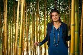 Saskia van den Muijsenberg, docent van het programma Natuurlijk anders doen bjj De Groene Afslag school.