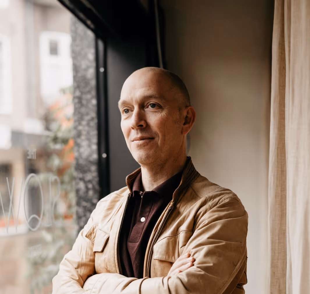 Erik Kuperus, lid van De Groene Afslag werkplaats.