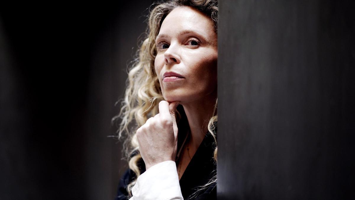 Roxane van Iperen, lid van De Groene Afslag werkplaats.