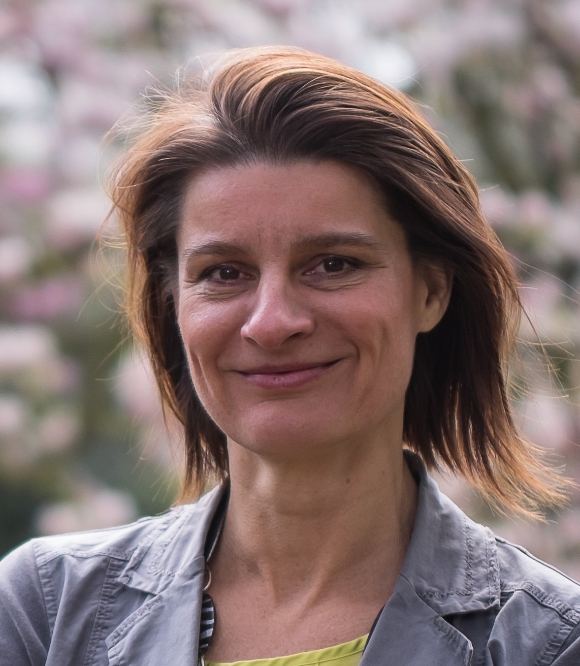 Saskia van den Muijsenberg, lid van De Groene Afslag werkplaats.