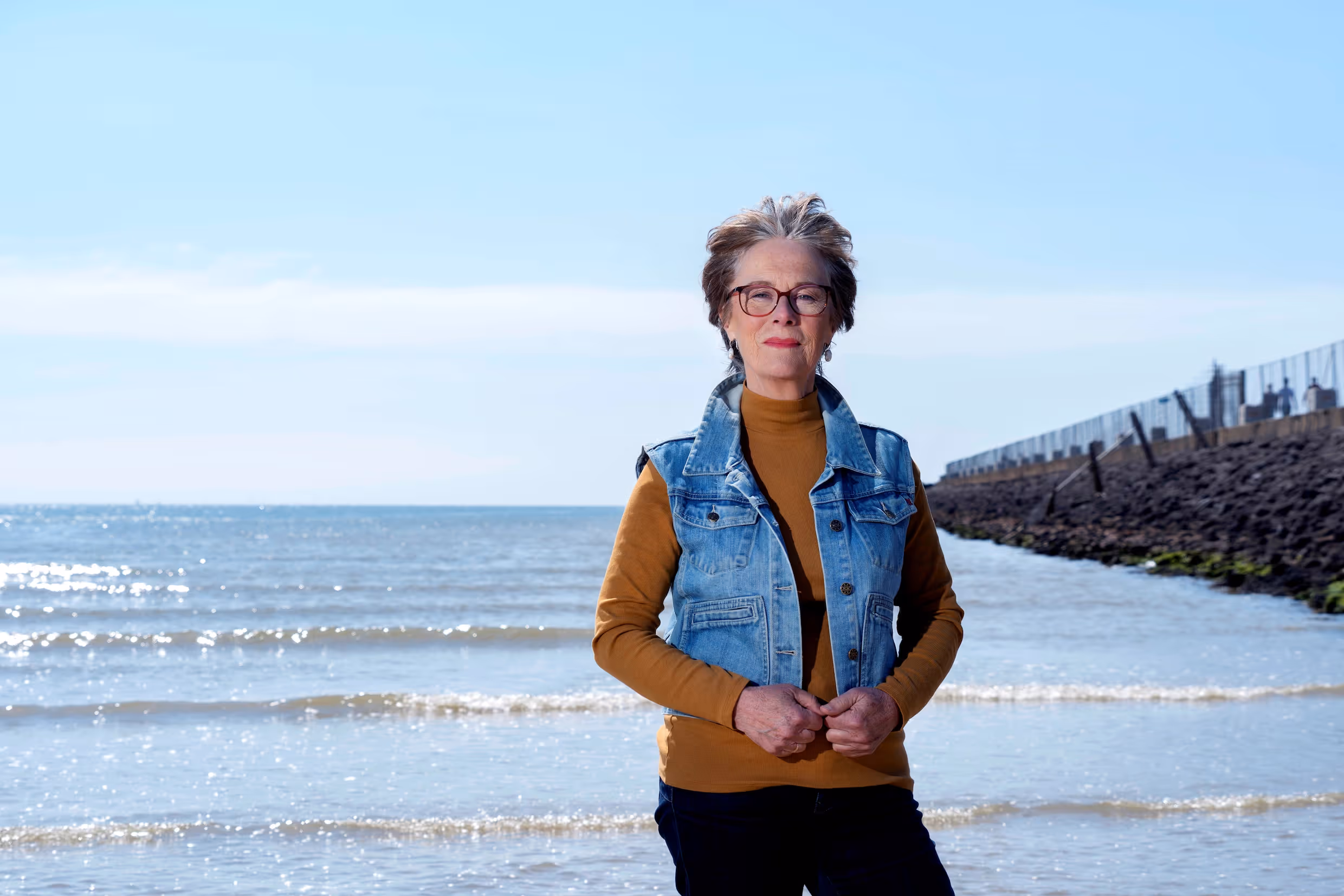 Arita Baaijens, docent van het programma Natuurlijk anders doen bij De Groene Afslag school.