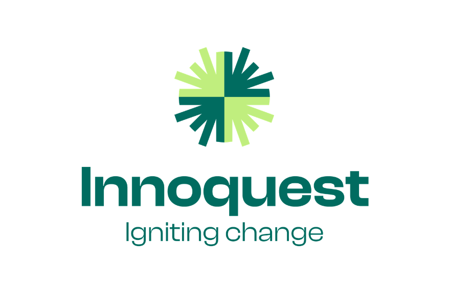 Logo van Innoquest, lid van De Groene Afslag werkplaats.