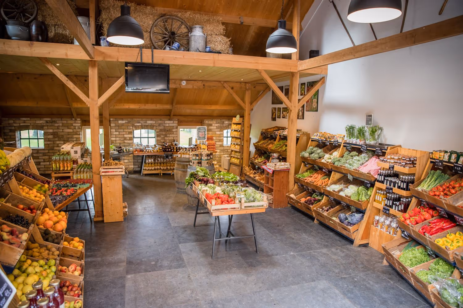 Biologische boerderijwinkel Hoeve Ravenstein.