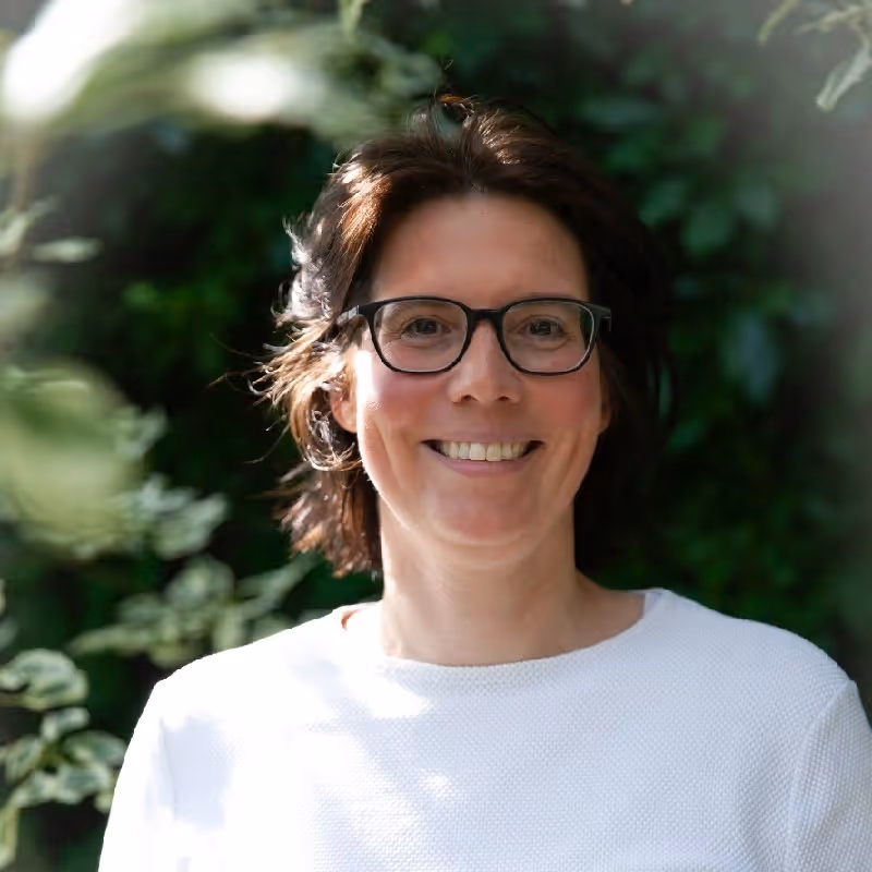 Ruth van de Belt, lid van De Groene Afslag werkplaats.
