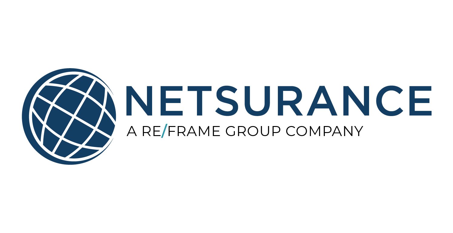 Netsurance ReFrame White BG logo