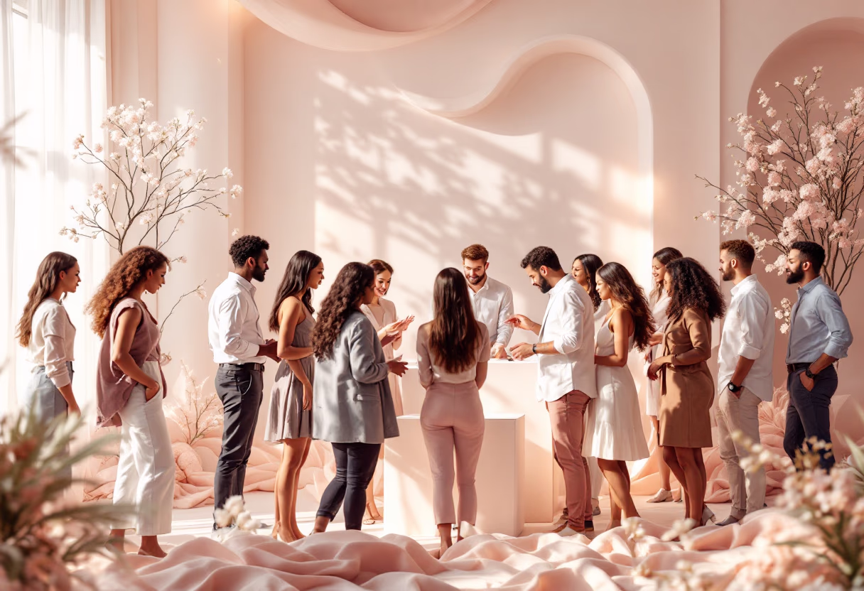 image of community event at an insurance agency