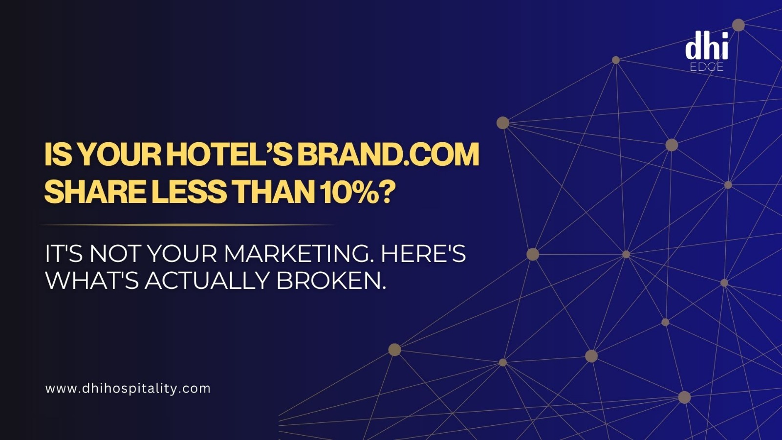 Why Independent and Regional Hotel Brands Can't Break 10% Direct Bookings Share: The Data Crisis No One Fixes