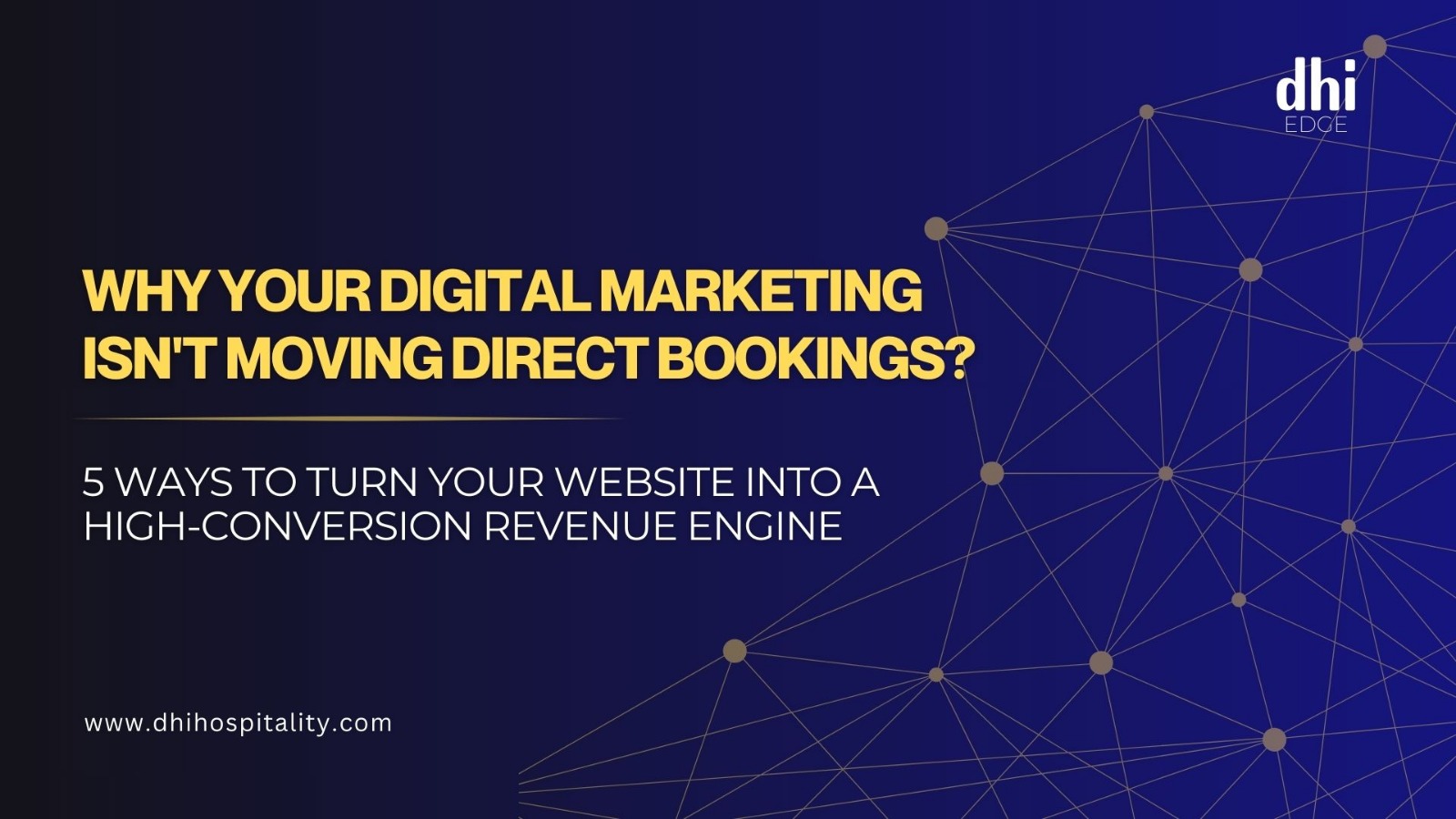 Why Your Hotel's Digital Marketing Isn't Moving Direct Bookings (And What Actually Works)