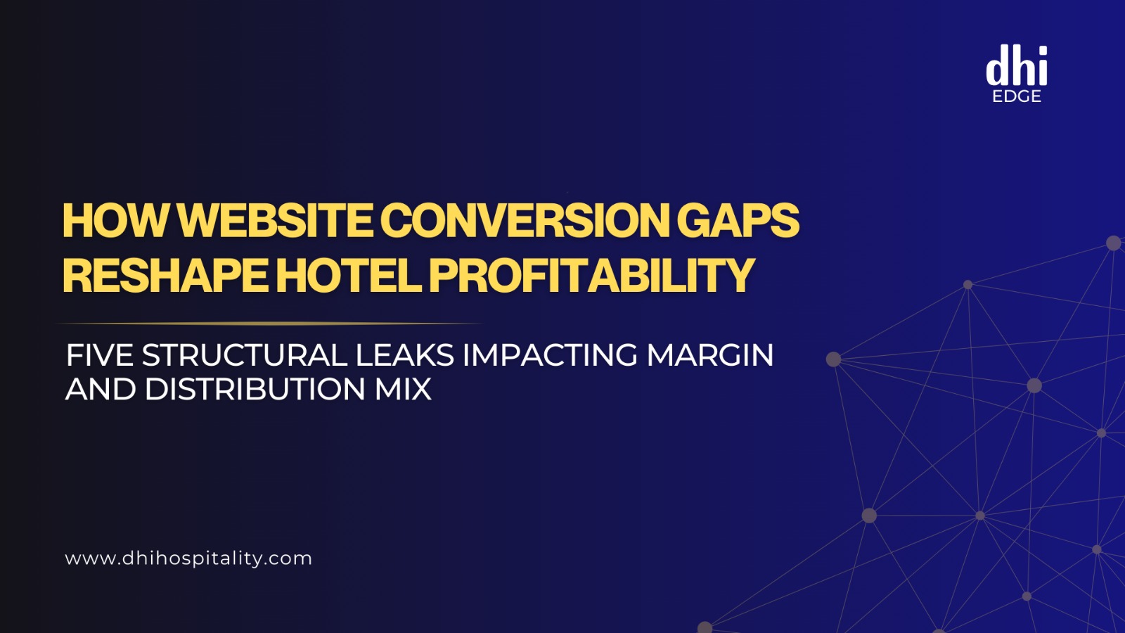 Most Hotels Don't Have a Traffic Problem. They Have a Conversion Problem. 