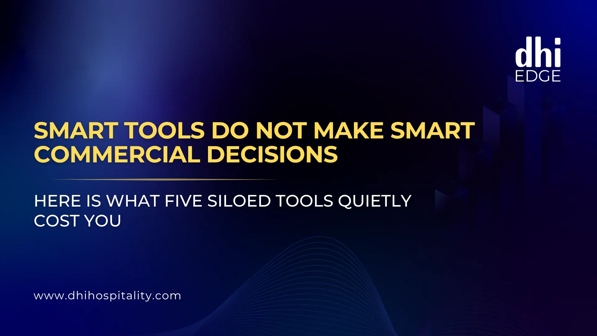 Why is money leaking between your hotel's smartest tools? 