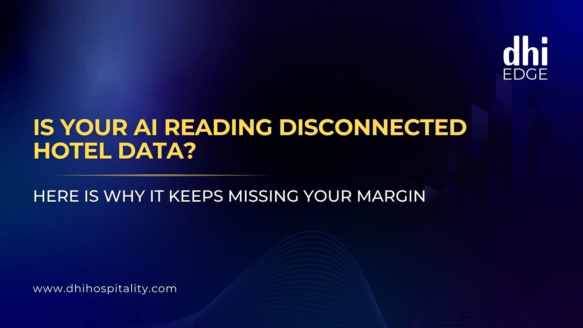 AI Won't Fix Hotel Marketing Until Your Data Is Connected 
