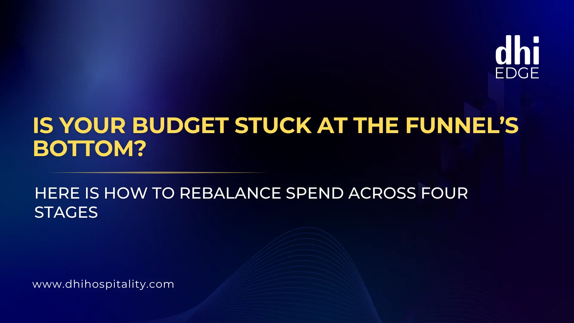 Hotel Marketing Budget Allocation by Funnel Stage 