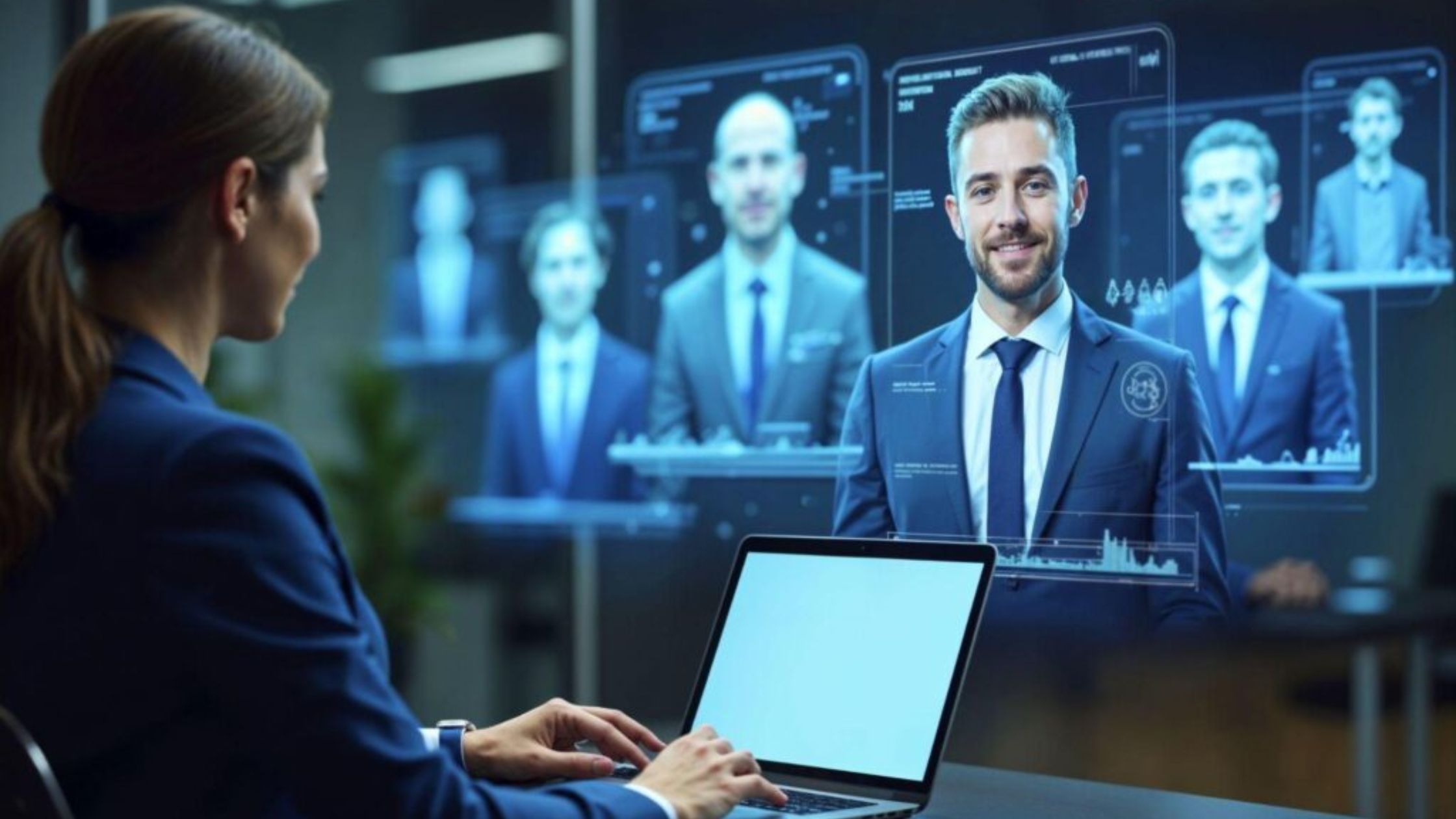 Can Live Interview by AI Replace the Human Touch?