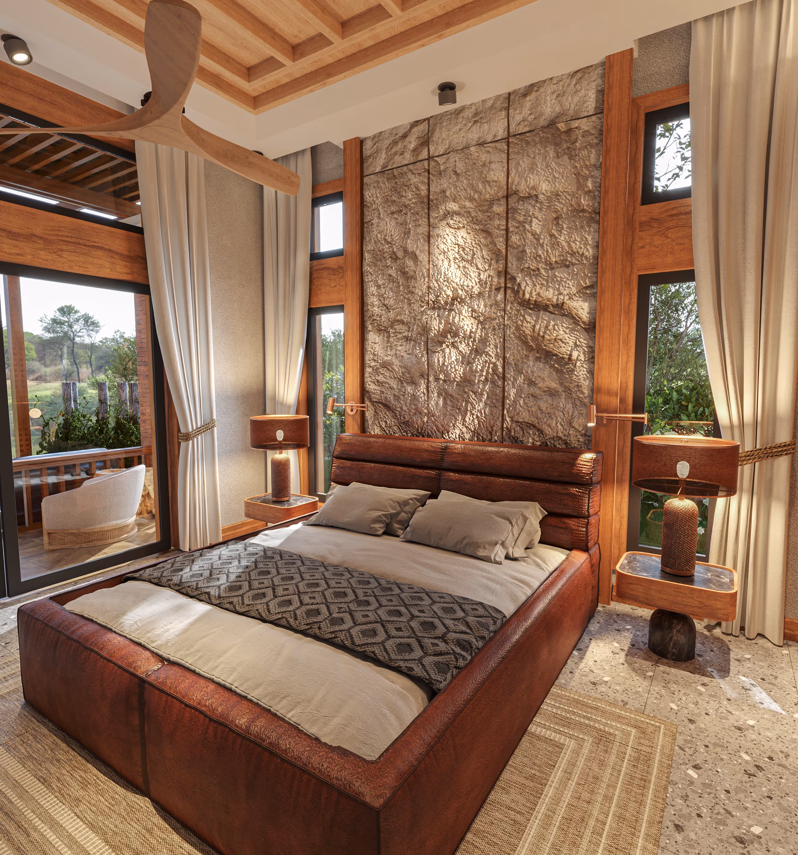 Wellness suite interior