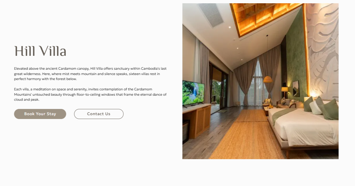 Hill Villa - Elevated Luxury Stay in the Cardamom Mountains