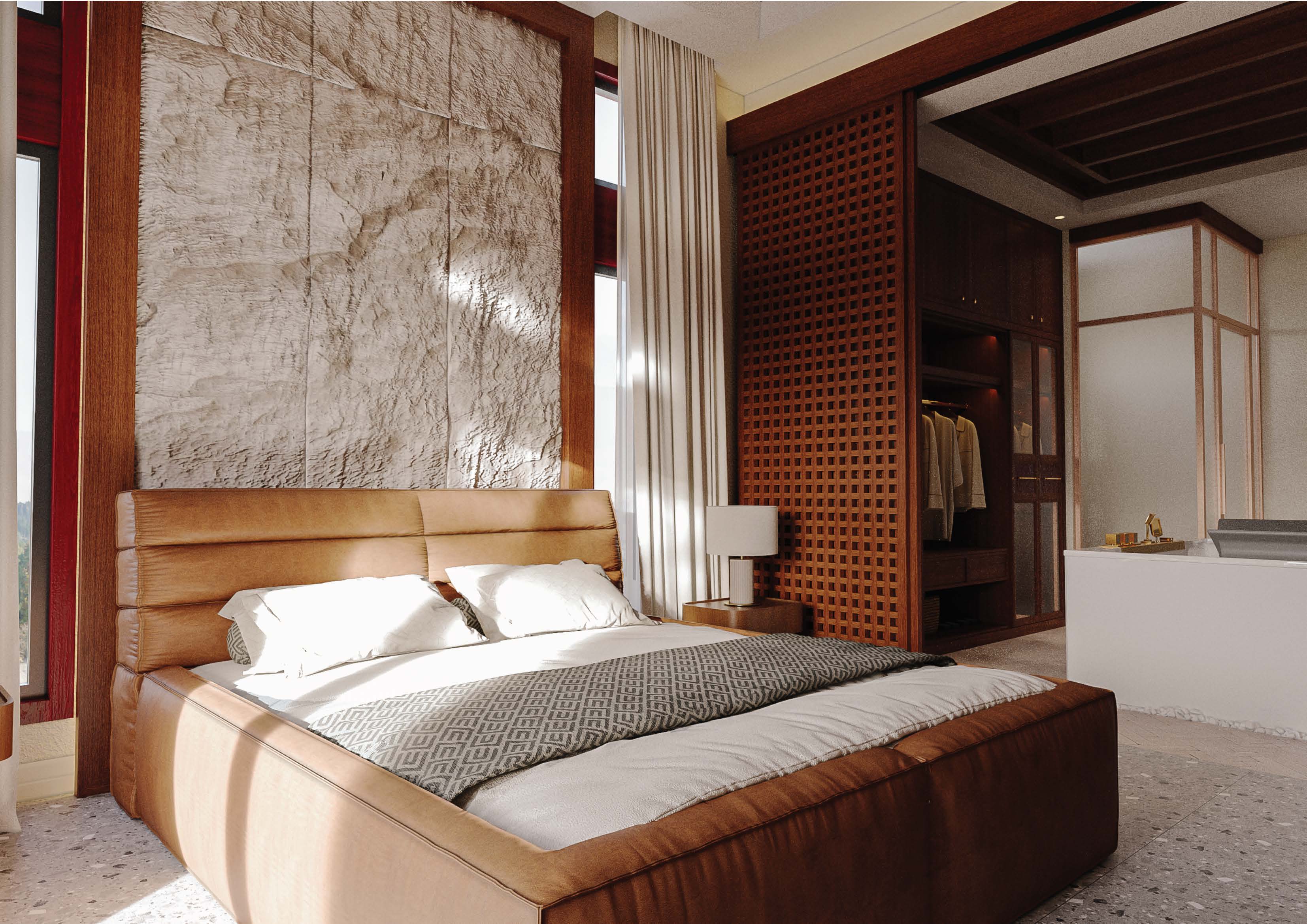 Wellness suite interior