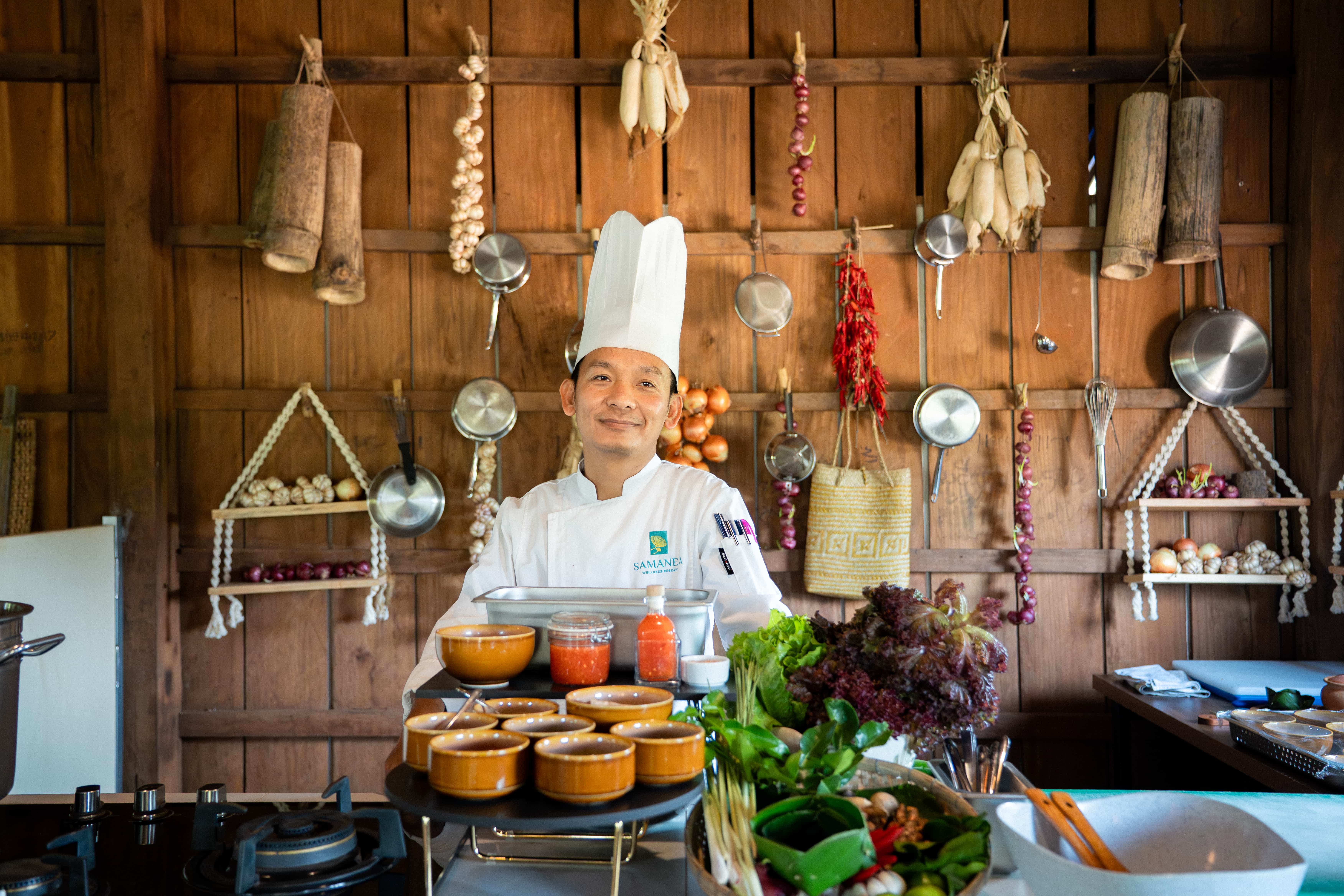 Restaurant dishes displayed on a table