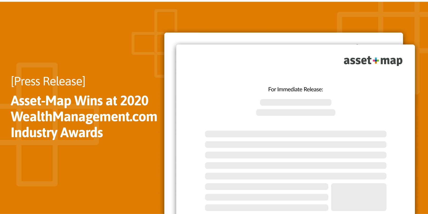 Press Release: Asset-Map Wins Specialized Planning Application for Insurance and Disability Planning Instruments at 2020 WealthManagement.com Industry Awards