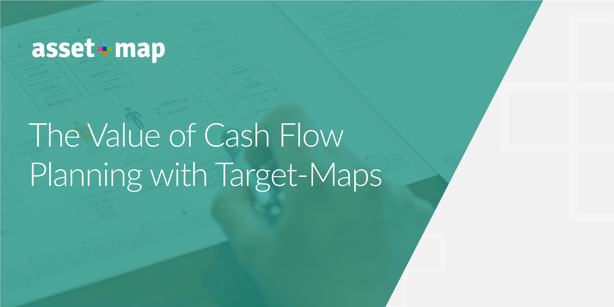 The Value of Cash Flow Planning with Target-Maps