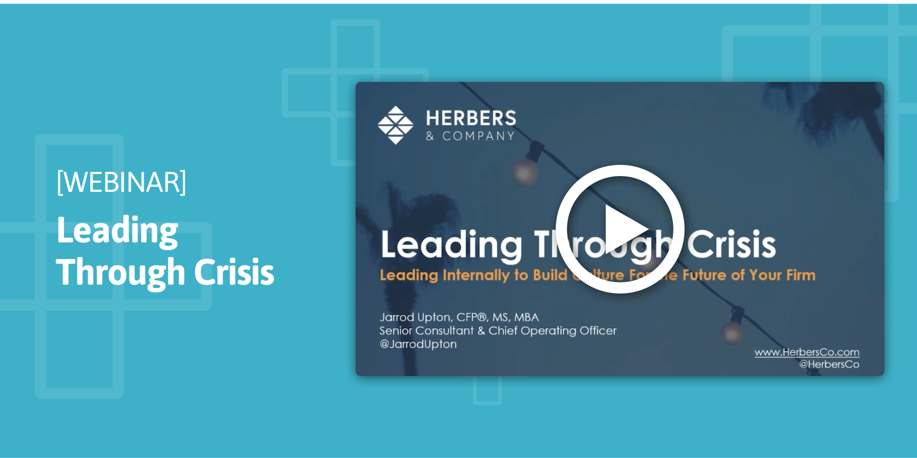 Webinar Replay: Leading Through Crisis