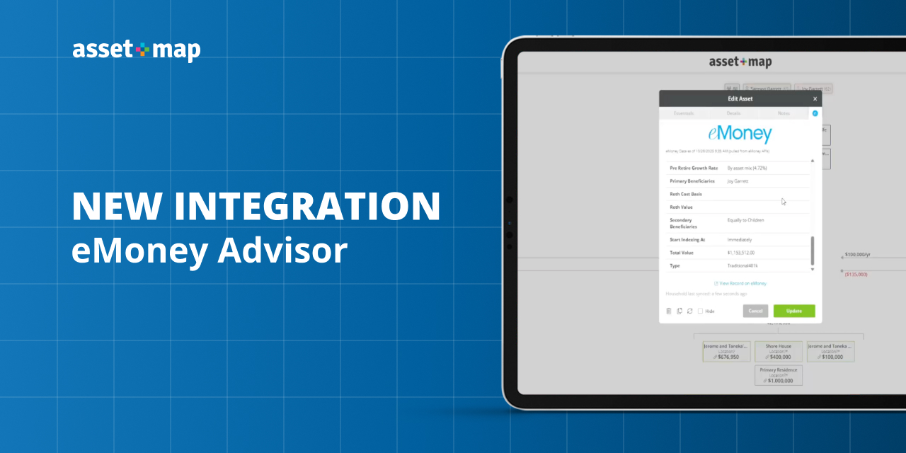 Product Update: eMoney Advisor Integration