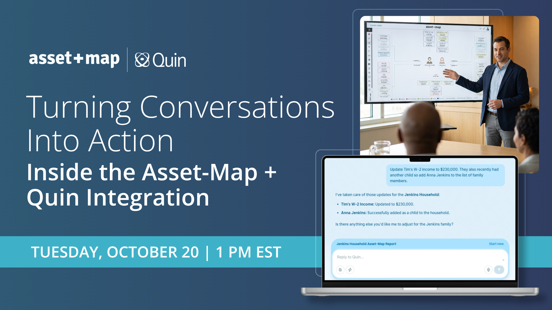 Turning Conversations Into Action: Inside the Asset-Map + Quin Integration