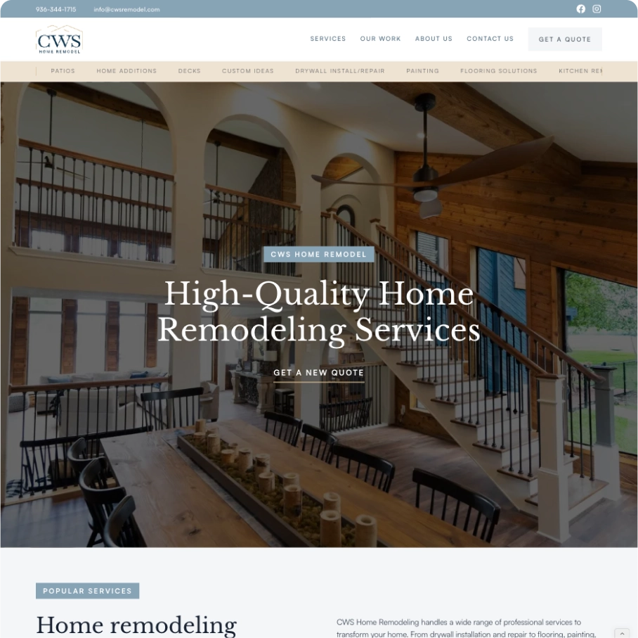 CWS Home Remodel