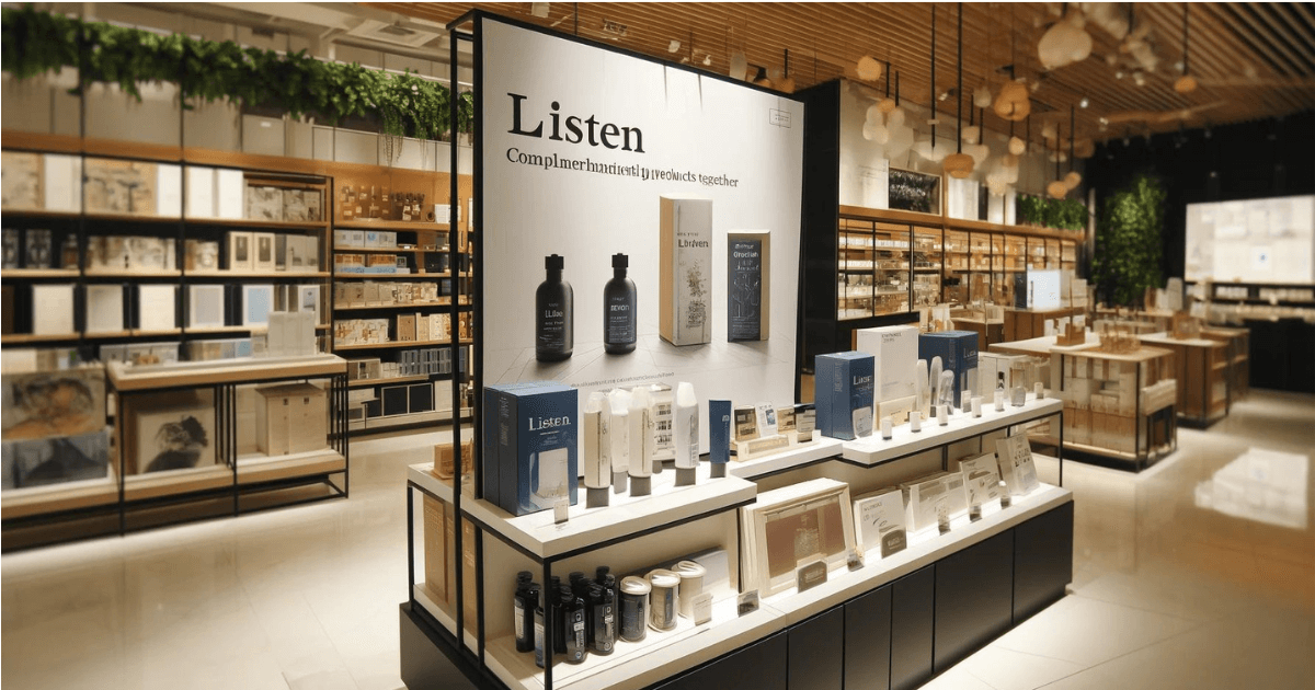son directionnel en boutique