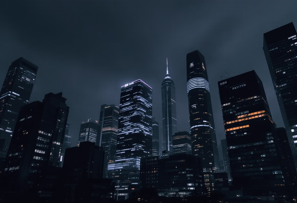 [background image] image of city landscape (for a tech startup website)