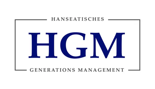 Logo Referenz: Hanseatisches Generationsmanagement, maßgeschneiderte Website und Branding durch Blueprint
