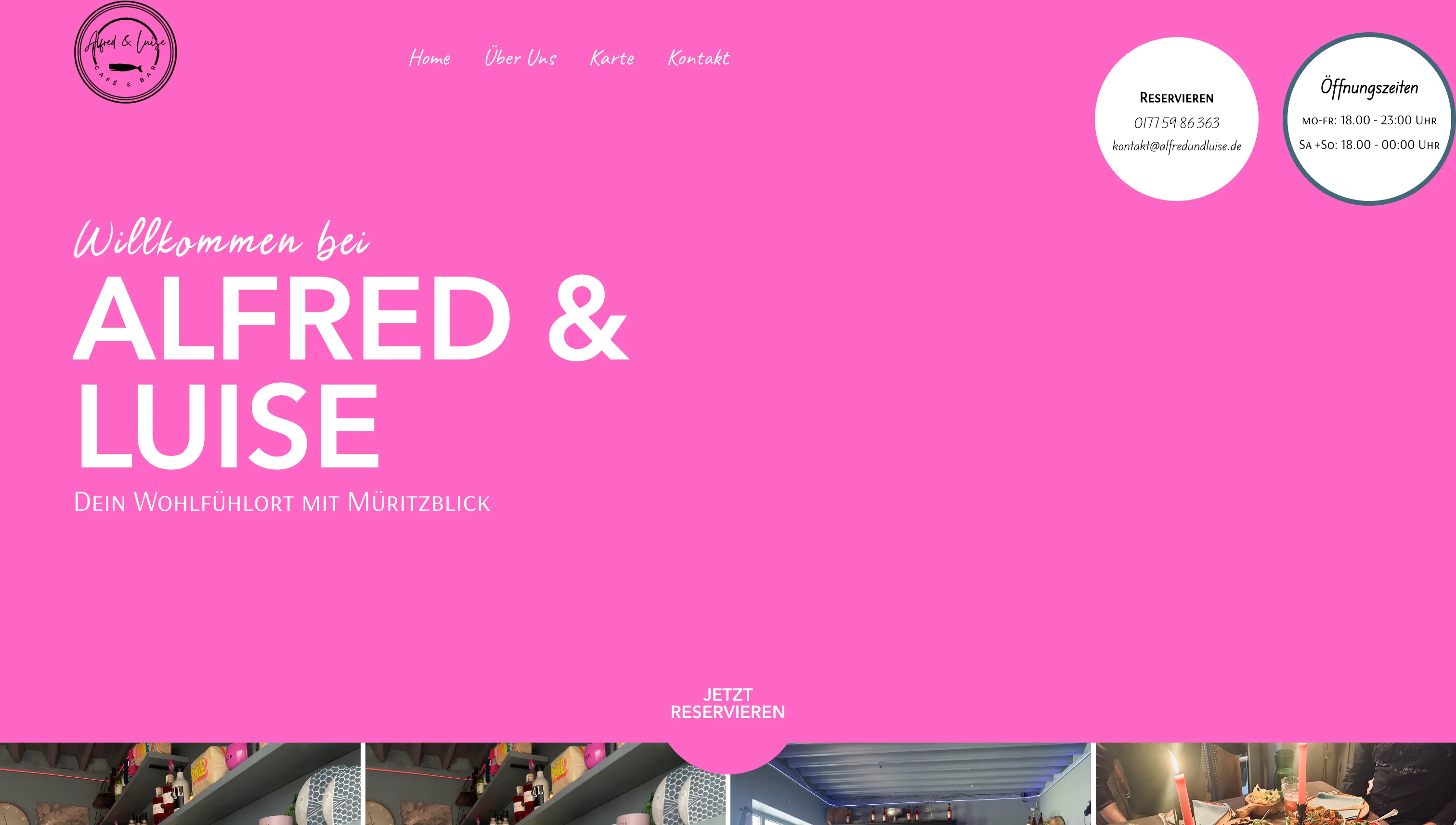 Webflow-Website mit Immobilienobjekten für Witthöft Immobilien