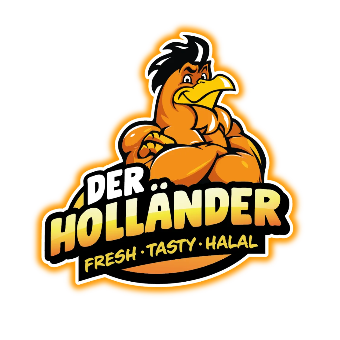 Logo von "Der Holländer", Referenzkunde: Branding, Website und digitale Lösungen durch Blueprint Hamburg